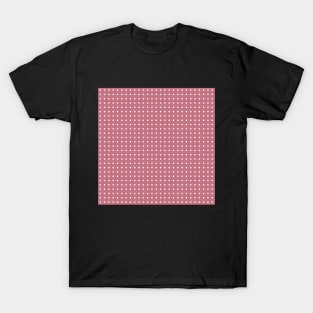 Rosy Brown Polka Dots T-Shirt